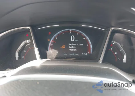 2020 Honda Civic Sport from USA, damaged, VIN 2HGFC2F83LH572885